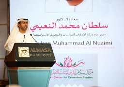 “النعيمي”: الإمارات ما زالت يدا بيد مع مصر في مواجهة الإرهاب