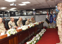 صور.. وزير الدفاع يشهد مشروع مراكز القيادة الإستراتيجى “عمرو -7”