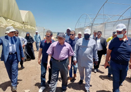 وزير الزراعة الايفواري يشيد بالنهضة الزراعية الشاملة في مصر