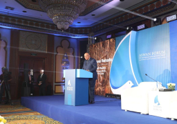 صور.. شكرى:منتدى اسوان يتيح المجال للحوار لمواجهة تحديات القارة