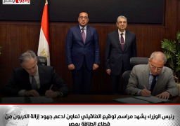 رئيس الوزراء يشهد مراسم توقيع اتفاقيتي تعاون لدعم جهود إزالة الكربون من قطاع الطاقة بمصر