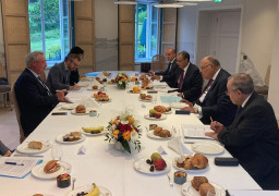 وزير الخارجية ييحث مع وزير خارجية لوكسمبورج تعزيز العلاقات الثنائية