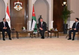 الرئيس السيسي يستقبل العاهل الأردنى الملك عبد الله الثانى بشرم الشيخ