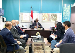 نائب وزير الإسكان لشئون البنية الأساسية يلتقي ممثلى الوكالة اليابانية للتعاون الدولى (JICA) وجامعة Gifu اليابانية لبحث أُطر التعاون