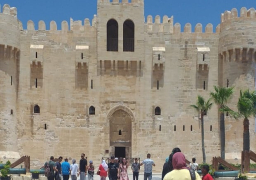 قلعة قايتباي تستقبل نحو 8 آلاف من السائحين والمصريين خلال عيد الأضحى