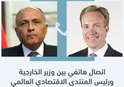 شكري: نقدر دعم المنتدى الاقتصادي العالمي لرئاسة مصر مؤتمر COP27