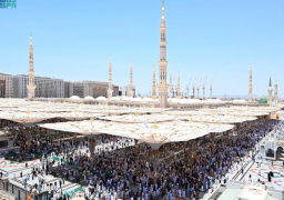 وصول أكثر من 73 ألف حاج إلى المدينة المنورة