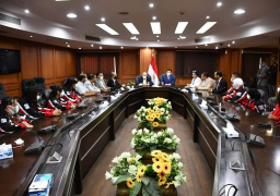 وزير الرياضة يلتقي بعثة منتخب الأولمبياد الخاص لكرة القدم النسائية