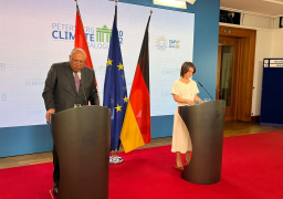 شكري: نتطلع لتعزيز التعاون مع المانيا في مكافحة التغيرات المناخية