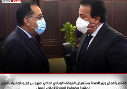 القائم بأعمال وزير الصحة يستعرض الموقف الوبائي الحالي لفيروس كورونا وفترات العزل المقررة وضوابط العودة لأماكن العمل