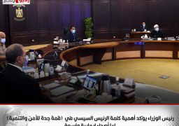 رئيس الوزراء يؤكد أهمية كلمة الرئيس السيسي في (قمة جدة للأمن والتنمية): لها أصداء إيجابية واسعة