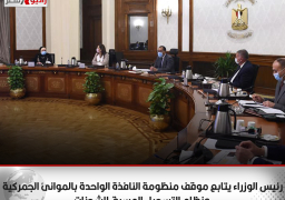 رئيس الوزراء يتابع موقف منظومة النافذة الواحدة بالموانئ الجمركية ونظام التسجيل المسبق للشحنات