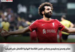 صلاح ومحرز وحكيمي وماني ضمن القائمة النهائية للأفضل في إفريقيا