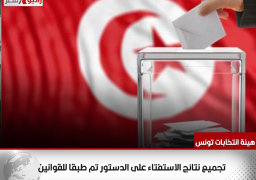 هيئة انتخابات تونس: تجميع نتائج الاستفتاء على الدستور تم طبقا للقوانين
