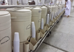 رئاسة شؤون المسجد النبوي:تحليل 60 عينة يوميًا للتأكد من سلامة ماء زمزم