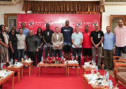 الخطيب يستقبل وفد دوري أبطال إفريقيا «BAL» لكرة السلة