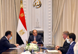 الرئيس السيسي يطلع على مستجدات إنشاء أكبر مصنع للغزل بالعالم فى المحلة