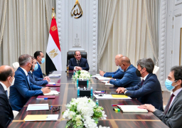 الرئيس السيسي يوجه بمواصلة تعزيز التعاون المثمر مع شركة إيني الإيطالية