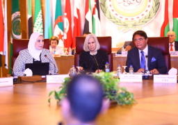 صور.القباج تشارك في إطلاق استراتيجية دعم العمل التطوعي للجامعة العربية