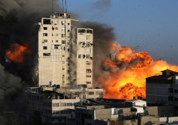 إصابة فلسطينيين اثنين في غارات جديدة للاحتلال على غزة وبيت لاهيا