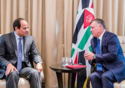 العاهل الأردني يعزي الرئيس السيسي هاتفيا في ضحايا حادث كنيسة أبى سيفين