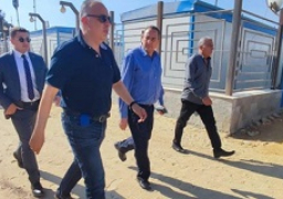 وزير الري يتفقد مشروع المسار الناقل لمياه الصرف الزراعي بمحطة الحمام بمنطقة جنوب الضبعة