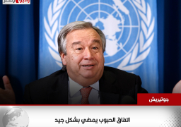 جوتيريش: اتفاق الحبوب يمضي بشكل جيد