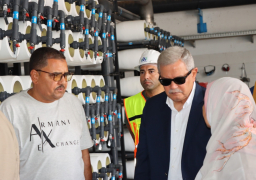 رئيس القابضة للمياه يتفقد محطات معالجة الصرف وتحلية المياه بشرم الشيخ