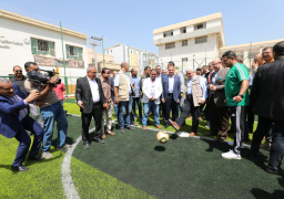 وزير التعليم العالي يفتتح عددًا من مشروعات جامعة بنى سويف