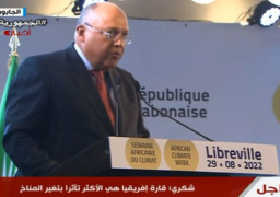 شكري: قارة افريقيا هي الأكثر تضررا من تغير المناخ