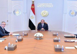 الرئيس السيسي يستقبل رئيس “سكاتك”.. ويؤكد: قطاع الطاقة الخضراء يحظى بدعم غير مسبوق