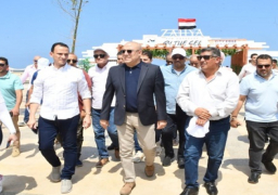 بالصور.. وزير الإسكان يتابع معدلات تنفيذ المشروعات بمدينة المنصورة الجديدة