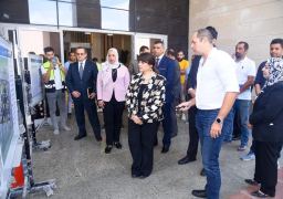 وزيرة الهجرة تتفقد مبنى الوزارة بالعاصمة الادارية وتشيد بمستوى التنفيذ