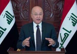 الرئيس العراقي يؤكد ضرورة فرض الأمن والاستقرار في البلاد