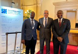 سويلم يبحث مع ممثلي البنك الدولي آخر مستجدات مشروع الممر الملاحي