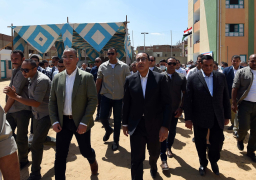 رئيس الوزراء يتفقد أعمال تطوير وتوسعة مدرسة قلهانة الابتدائية بالفيوم