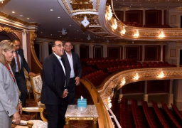 رئيس الوزراء يزور مدينة الفنون والثقافة بالعاصمة الإدارية الجديدة