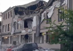 قتيلان بهجوم صاروخي أوكراني على فندق في خيرسون