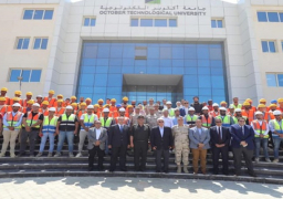 وزير التعليم العالي يتفقد جامعة السادس من أكتوبر التكنولوجية