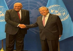 فى ختام زيارته إلى نيويورك.. وزير الخارجية يلتقي مع السكرتير العام للأمم المتحدة