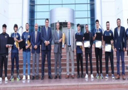بالصور..تكريم منتخب مصر للرياضات الإلكترونية بعد تتويجه بطلًا للدورى العربي 2022