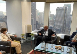 بالصور .. شكري ونظيرته الفرنسية يبحثان التطورات الملموسة التي تشهدها العلاقات بين القاهرة وباريس