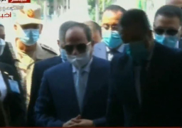 الرئيس السيسي يشهد افتتاح القرية الاوليمبية لهيئة قناة السويس