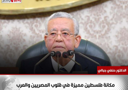 رئيس مجلس النواب: مكانة فلسطين مميزة في قلوب المصريين والعرب