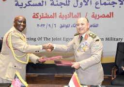 الفريق أسامة عسكر يبحث دعم علاقات التعاون مع قائد قوات الدفاع المالاوي