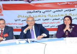 بالصور .. وزير التربية والتعليم يشارك في فعاليات المؤتمر العلمي الـ 22 تحت عنوان “التربية العلمية وتغير المناخ”