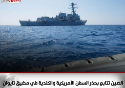 الصين تتابع بحذر السفن الأمريكية والكندية في مضيق تايوان