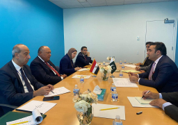 فى لقائه مع وزير خارجية باكستان : شكرى يبحث سبل تعزيز العلاقات الثنائية ويؤكد علي اهمية تكثيف اليات التشاور بين البلدين