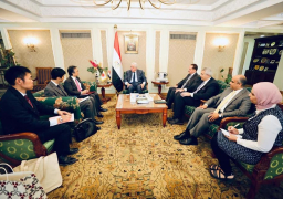 وزير التعليم العالى يبحث سبل دعم التعاون المشترك مع سفير اليابان بالقاهرة