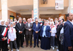 وزير التربية والتعليم ومحافظ بني سويف يتفقدان سير العملية التعليمية بالمحافظة